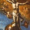 Foto: Particolare del Dipinto della Crocifissione - Chiesa di San Pietro Apostolo - sec. XII (Ardea) - 18